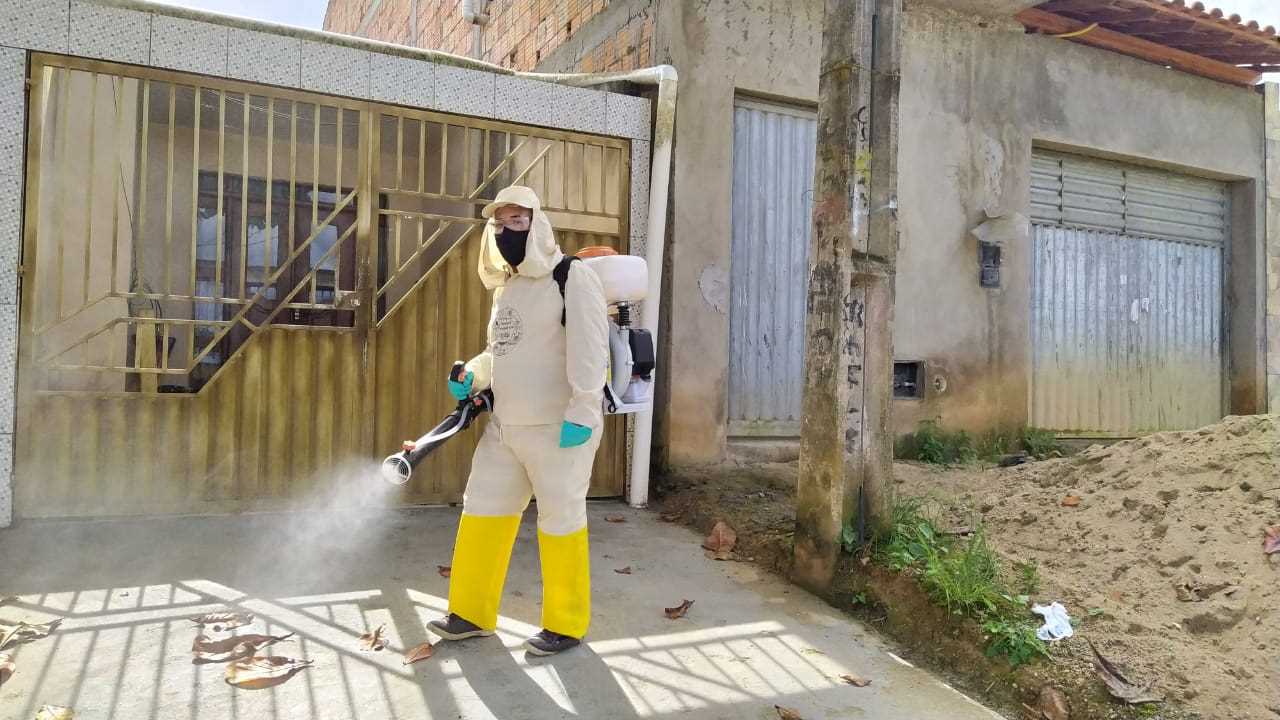 Camacã: Secretaria de Saúde intensifica Higienização na cidade e distritos 
